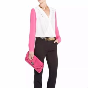 NWOT BCBGMaxazria Remington Colorblock Jumpsuit